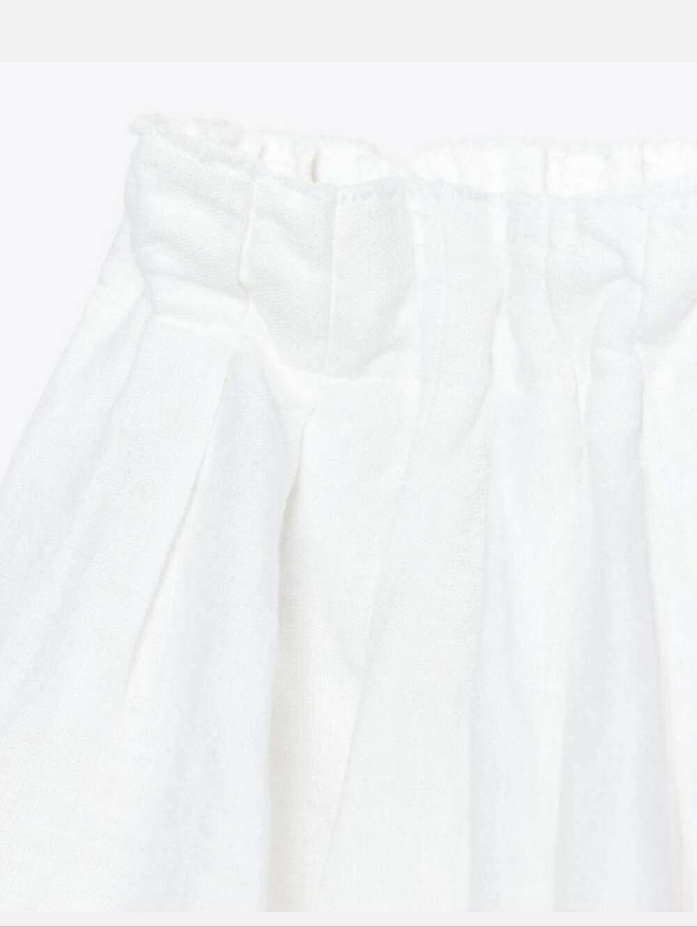 Zara 100% Linen Dress White Size M - Picture 12 of 16